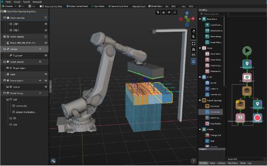 梅卡曼德3D视觉系统引导拆码垛
